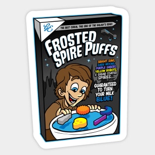 Frosted Spire Puffs Sticker